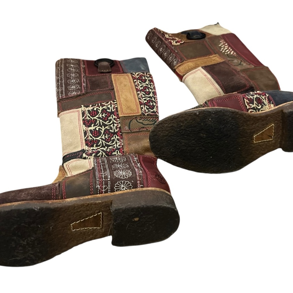 Limited Edition Timberland Patchwork Leather Mixe… - image 4